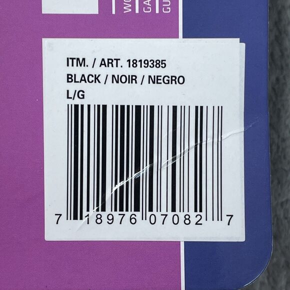 HEAD Women's L Hybrid Gloves Black H1090 - Picture 4 of 6